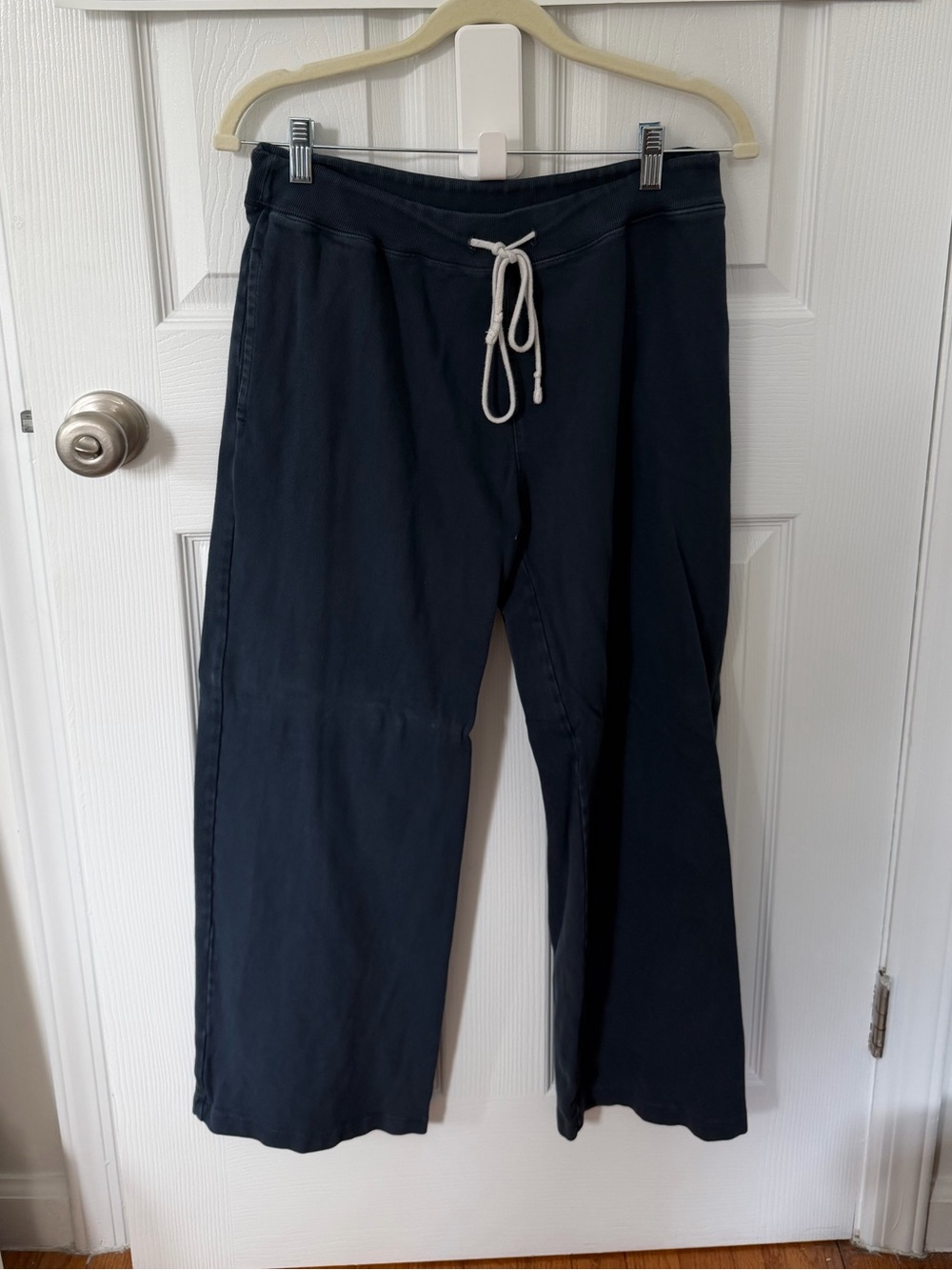 Brandy Melville Navy Drawstring Track Pants